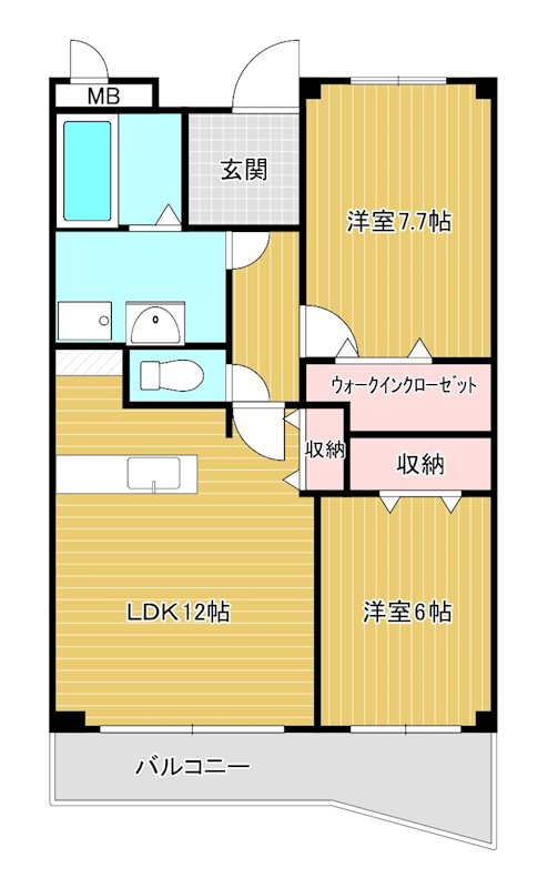 一葉松PHASE・1 間取り