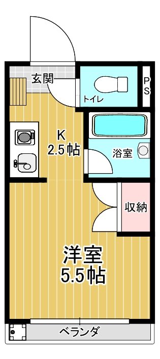 新栄ハイツ 間取り