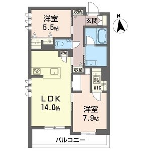 東京都府中市武蔵台３丁目 間取り