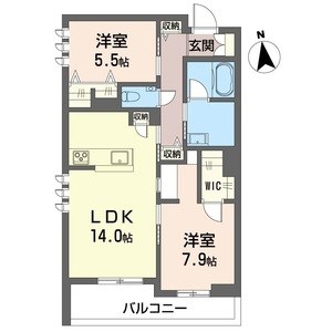 東京都府中市武蔵台３丁目 間取り