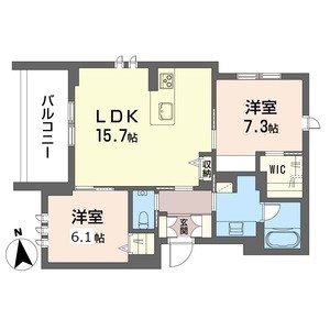 東京都府中市武蔵台３丁目 間取り