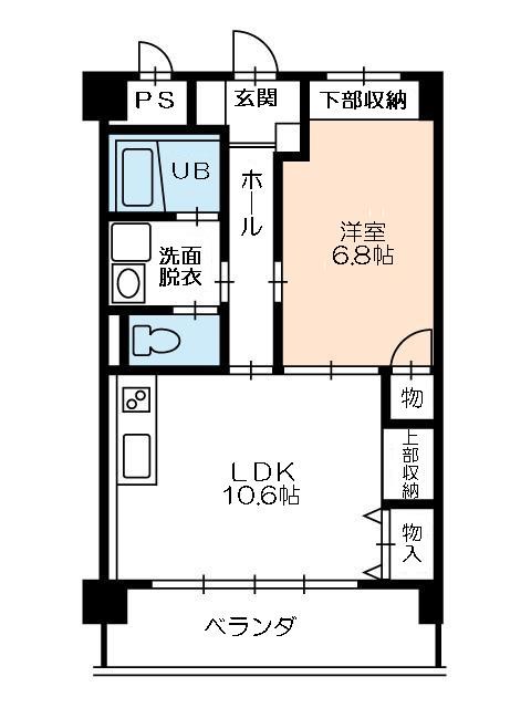 アネシスサイトウ 203号室 間取り