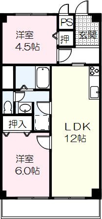 エルカーサⅡ 間取り図