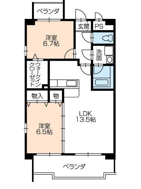 グランドゥール 間取り図