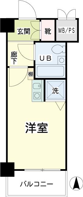 ＮＩＣアーバンスピリッツ川崎 間取り
