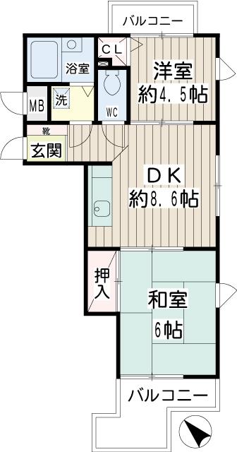 アーバン磯子 間取り
