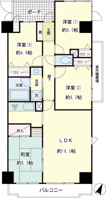 ＮＩＣＥステージ湘南つつじが丘 間取り