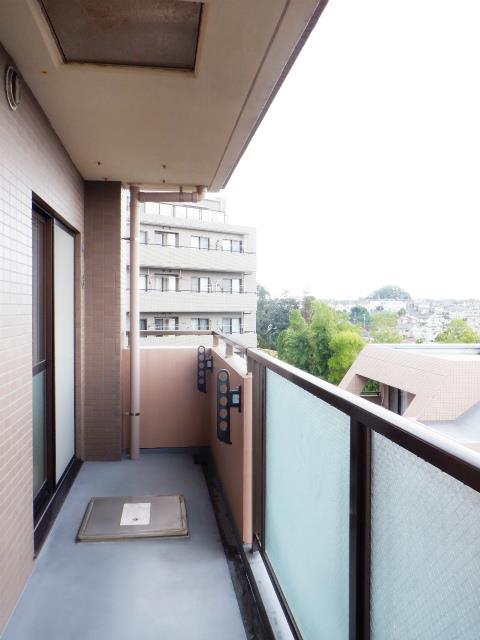 北寺尾大滝マンション ベランダ