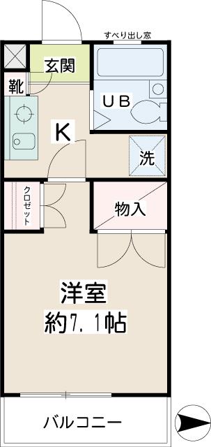 万騎が原ハイツ 間取り