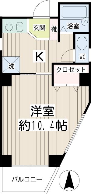 センチュリースペース西蒲田 間取り