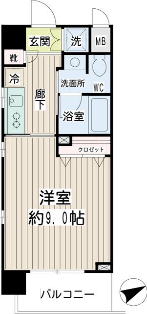 グランイーサ新丸子 間取り