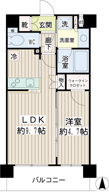 エクセル武蔵小杉 間取り