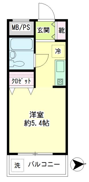 第５７新井ビル 間取り
