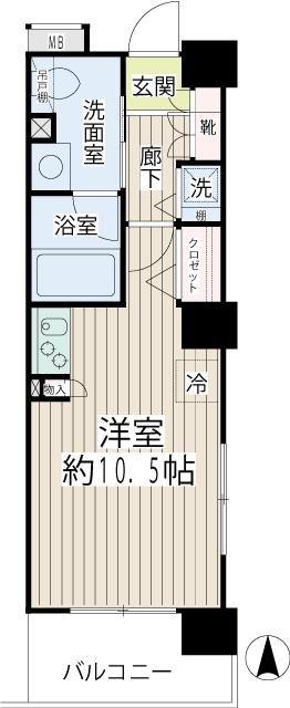 エクセル川崎ＷＥＳＴ 間取り