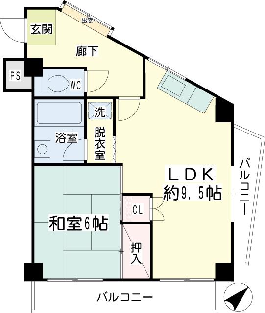 ゴールドハイツ金子 間取り