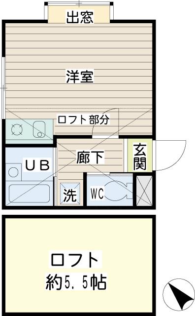 スブニール横浜 間取り