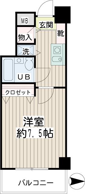 サウスピアコート 間取り