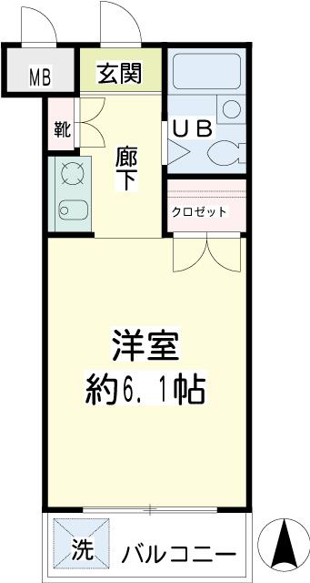 ベルライト能見台 間取り