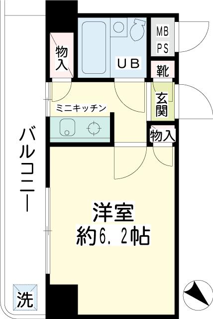 プラザ川崎ＮＯ．２ 間取り