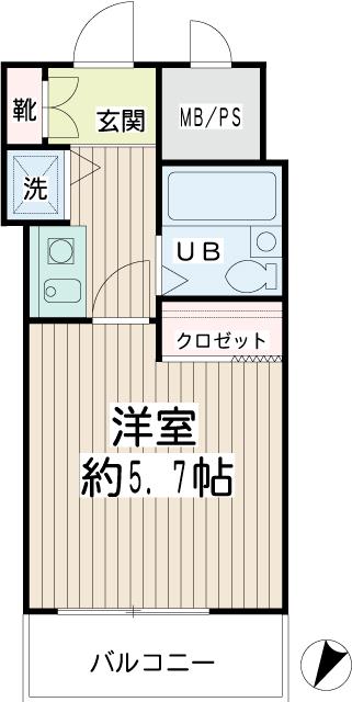 ネオマイム新子安弐番館 間取り