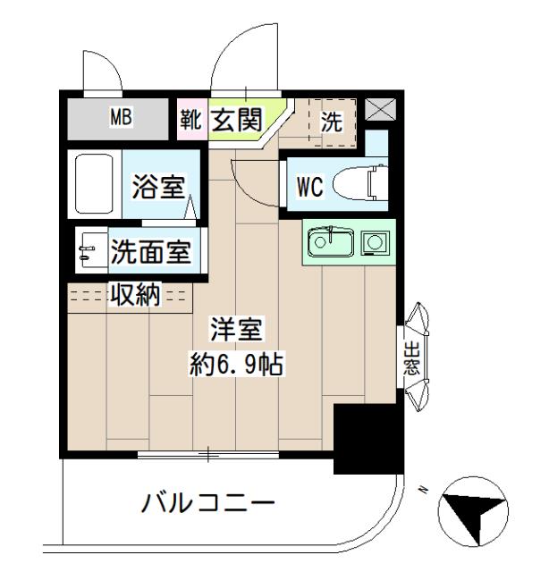 ナイスフォーラム鶴見 間取り