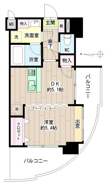 グリフィン川崎・西口参番館 間取り