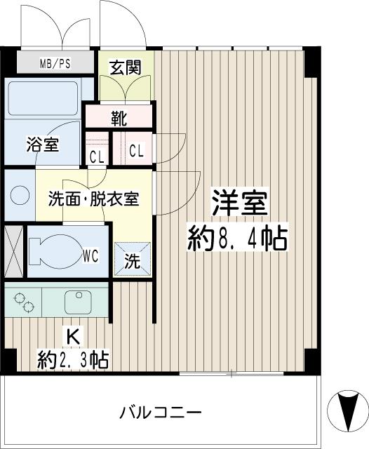 豊岡旭フーガ 間取り