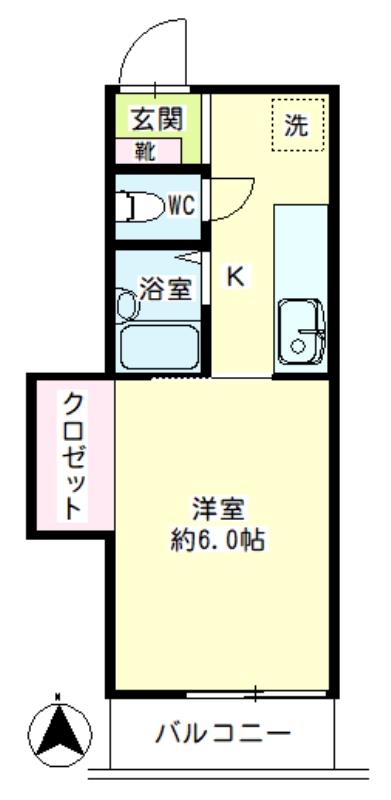平安コーポラス№14 間取り