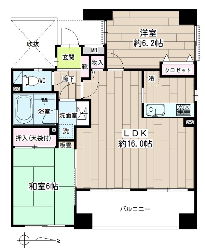 ベイヒルズ鶴見豊岡 間取り