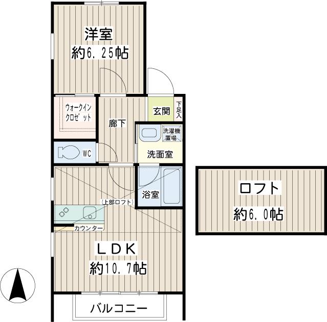 アジュールハイム 間取り