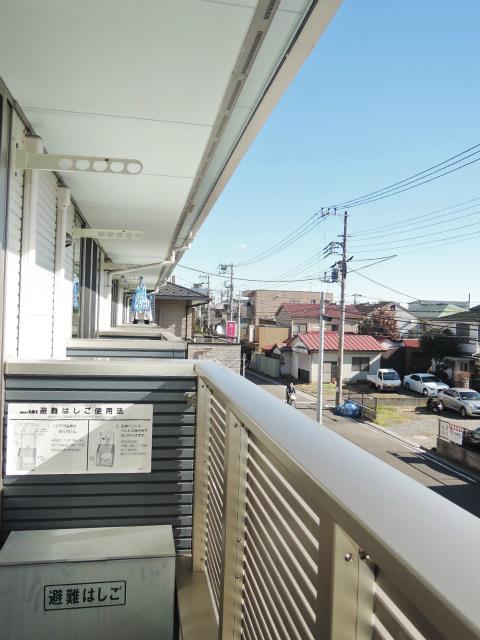 アジュールハイム ベランダ