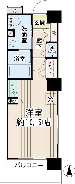 エクセル川崎ＷＥＳＴ 間取り