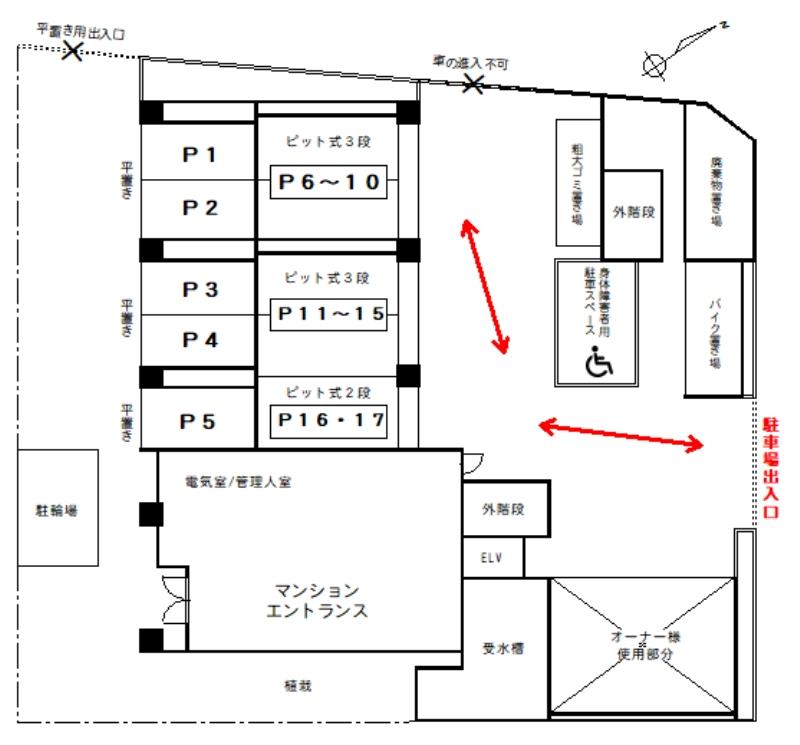 サンリバーオオモリ 間取り