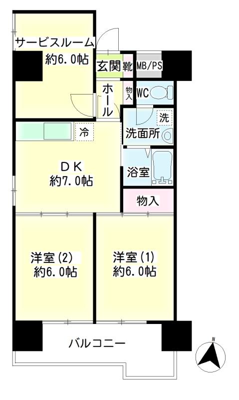 第１２４新井ビル 間取り