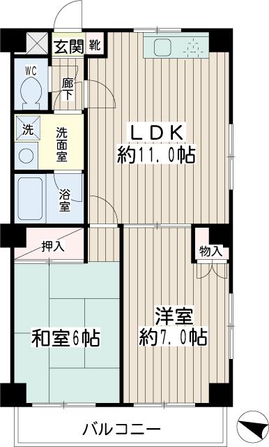 すまい・る・仲通 間取り