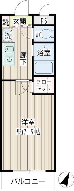 クレール平安 間取り