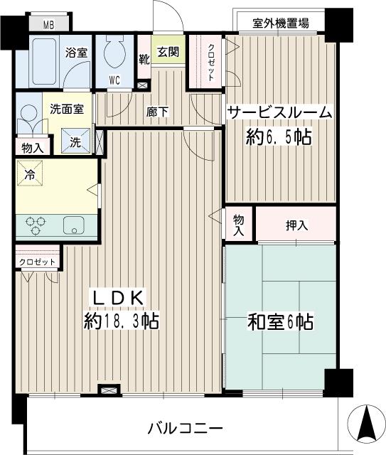 ＮＩＣＥアーバン平間 間取り
