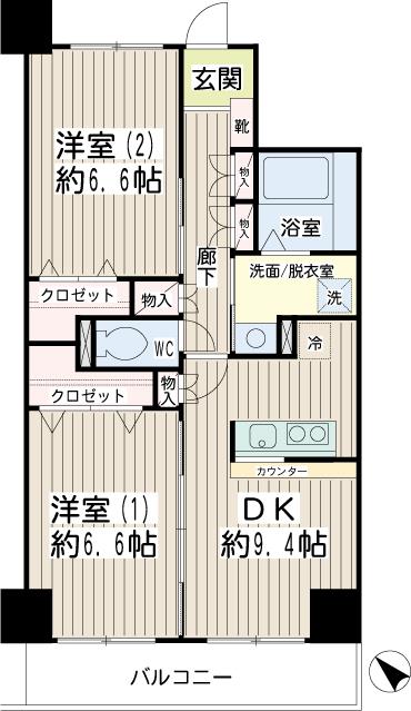 スカイ６１ 間取り