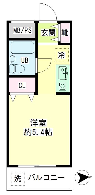 第５７新井ビル 間取り