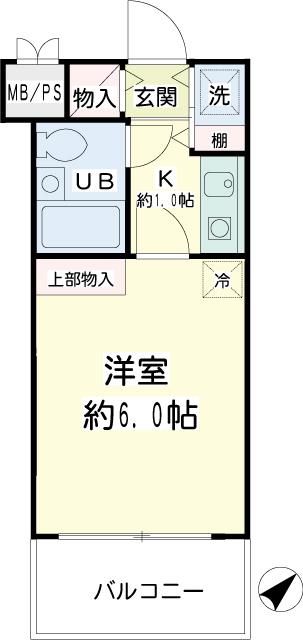 ＮＩＣアーバンスピリッツ鶴見Ⅰ 間取り