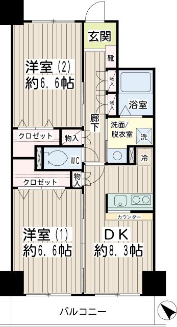 スカイ６１ 間取り