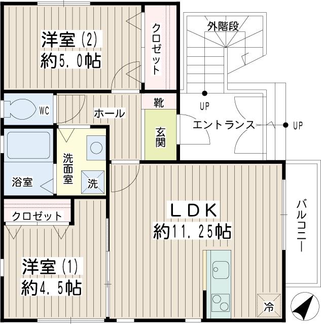 ＮＤＫハイム 間取り