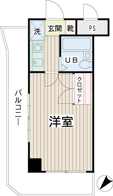メゾンミール元住吉 間取り