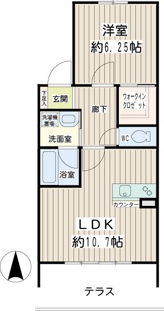 アジュールハイム 間取り