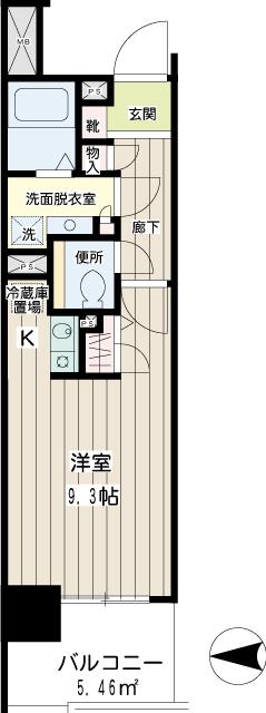 ナイスアーバン川崎ウエストモール 間取り