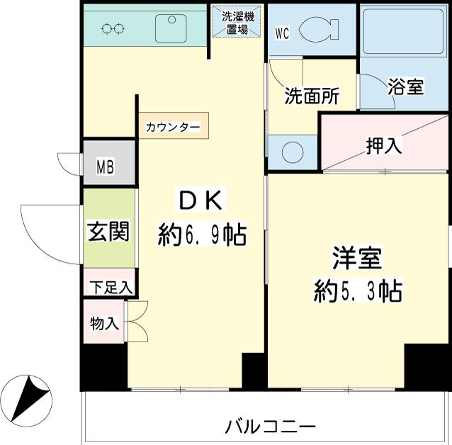 ベルメゾンヒカリ 間取り