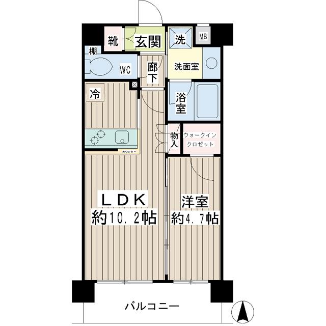 エクセル武蔵小杉 間取り