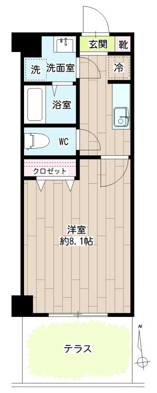 エーデルブルーメビッケ 間取り