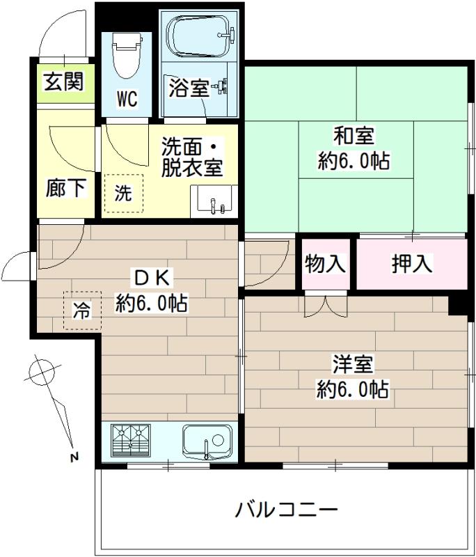 HOKI　HAUS千歳船橋 間取り