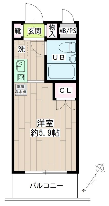 エクセル鶴見 間取り